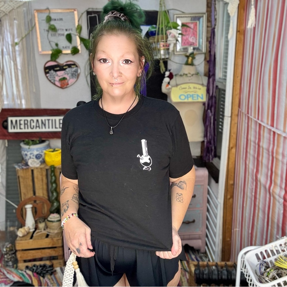 Classic Black Short Sleeve Women's Tee